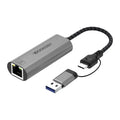 652F USB C RJ45 Ethernet Adapter Gigabit Networking Converters Laptop Zpaxo 2500Mbps CN