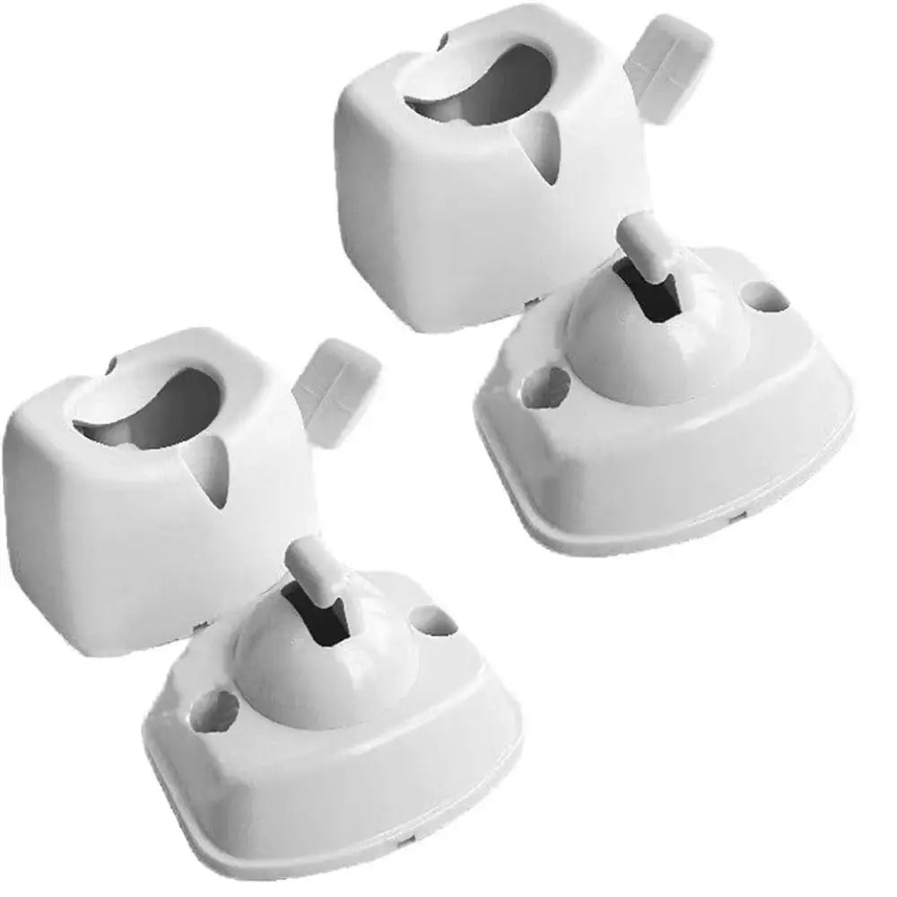 Nylon Door Stop Retaining Catch Interior Fastener White Plastic RV Zpaxo
