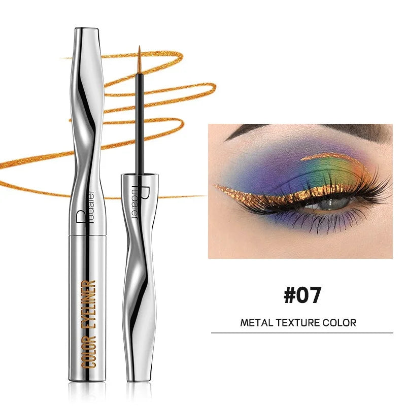 Colourful Eyeliner Liquid Waterproof Matte Pearllight Pen Long