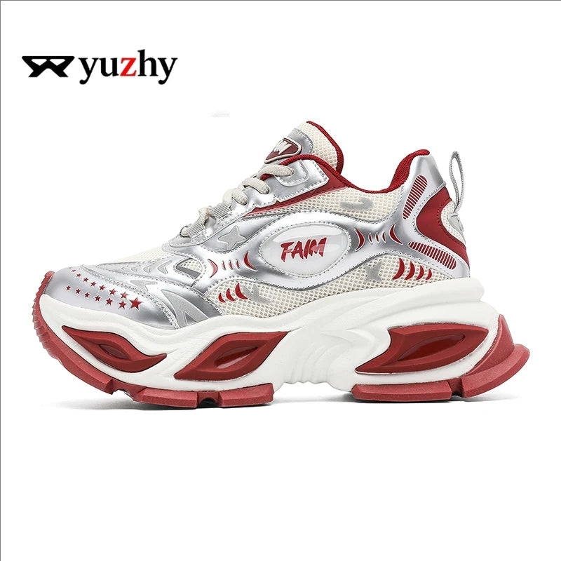 Men's Shoes Luxury Trainers Casual Sneakers Breathable Race Running
