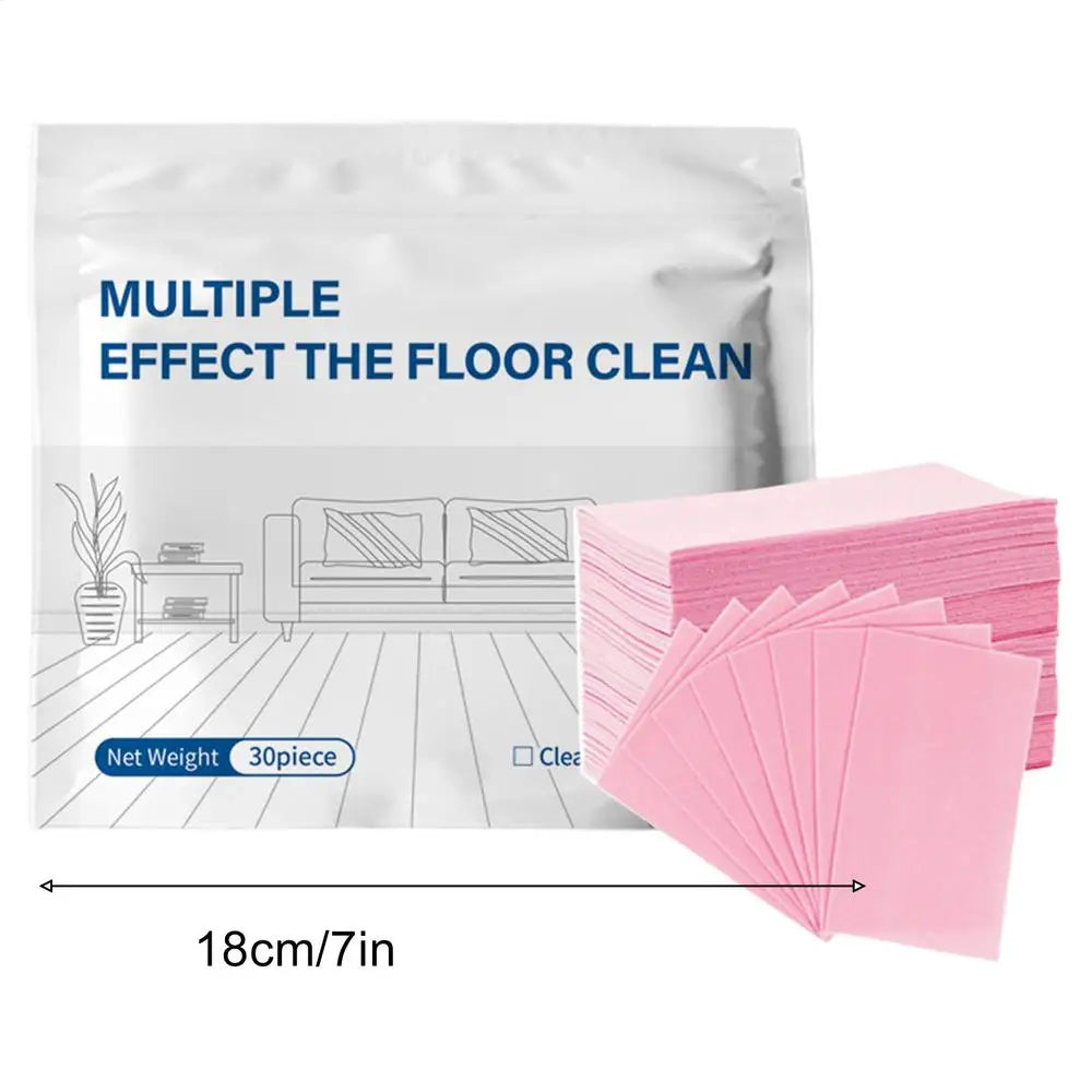 30Pcs Floor Cleaning Tablets Cleaner For Hardwood Laminate Tile & RV Walls Deodorization Shower Floor For Slippery Floor Clean Zpaxo Pinks
