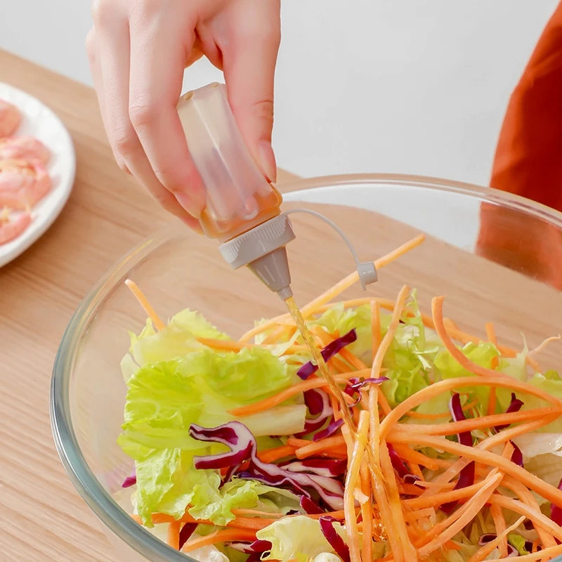 80ml Mini Squeeze Condiment Bottle – BBQ Sauce & Honey Dispenser