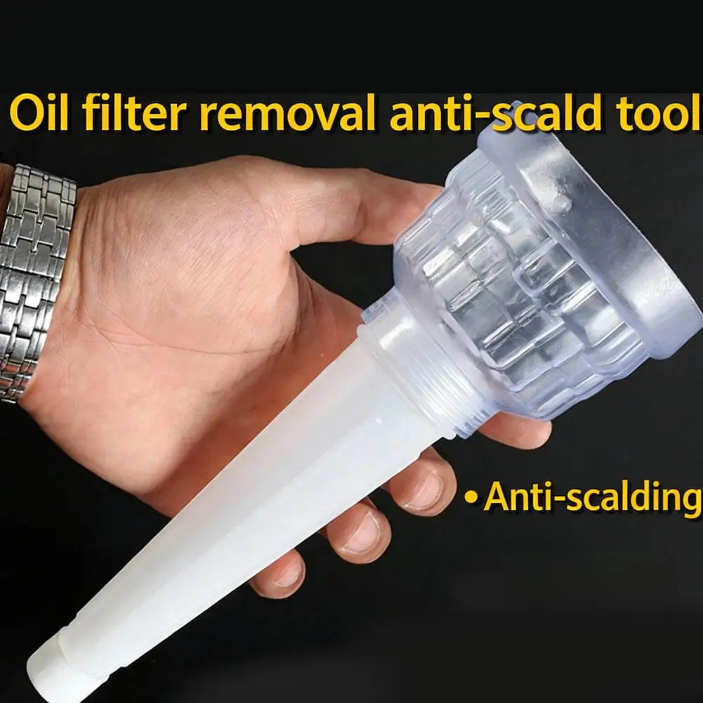 Universal Car Oil Funnel Filter Tool – No-Spill Refueling Auto Oil Funnel Tool Zpaxo