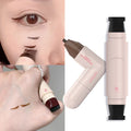 Dual-head Rotatable Eyeliner Stamp Integrated Waterproof Long Wear Zpaxo 02 Brown 1Pc