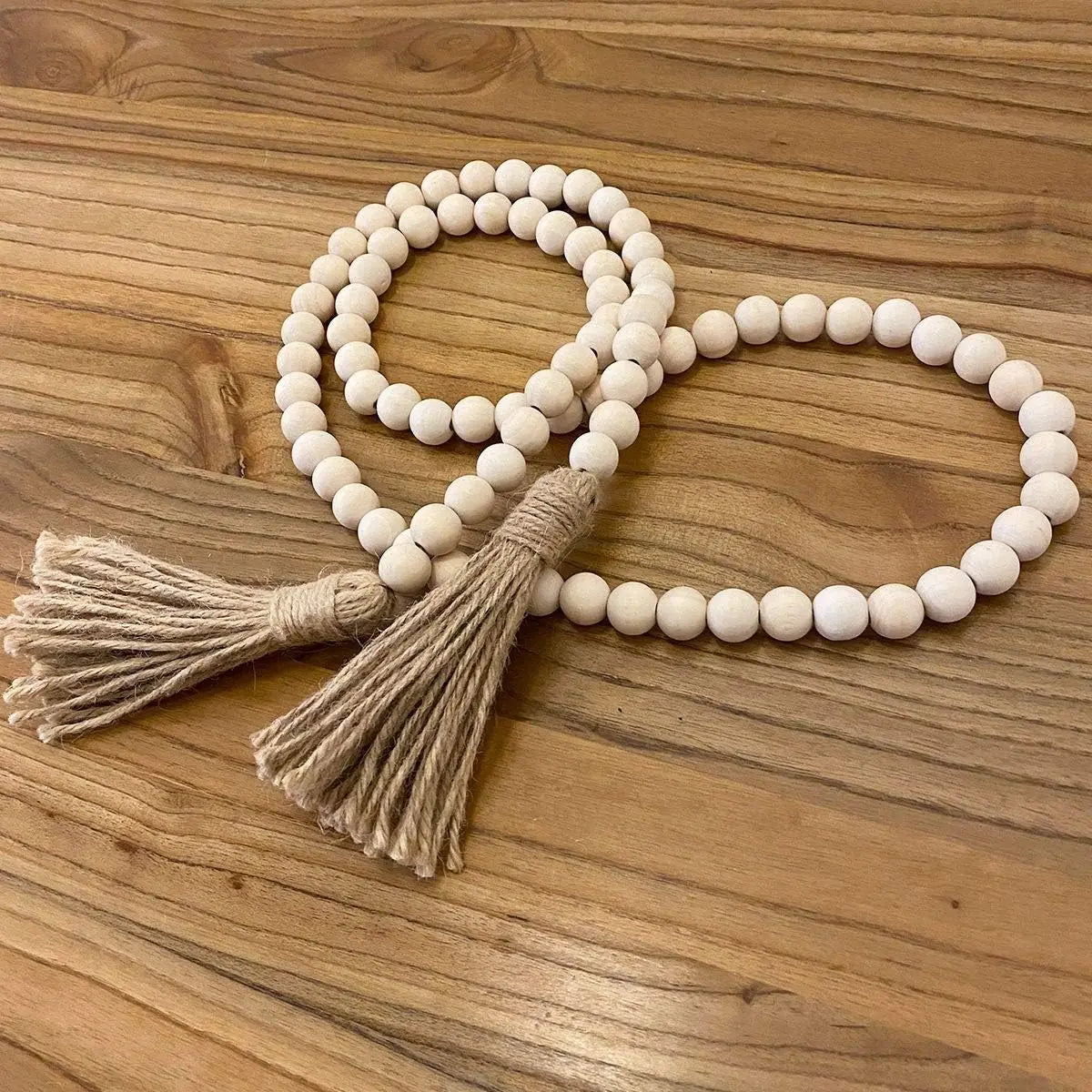 Round Wooden Beads 20/30/40mm – Lead-Free DIY Jewelry Craft Beads