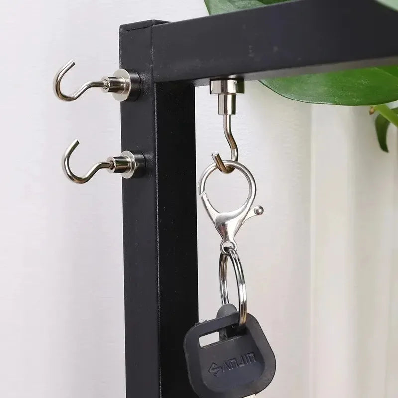 Heavy Duty Magnetic Hooks – NdFeB Wall-Mount Hangers 3/12/18 Pack