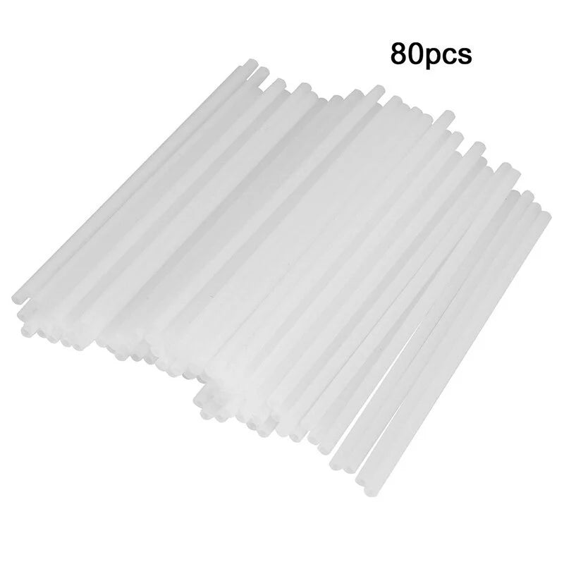 100Pcs Plastic Lollipop Stick Safe White Cake Pop Sucker Sticks For Chocolate Sugar Candy Lollypop DIY Mold Bakeware Tool Zpaxo