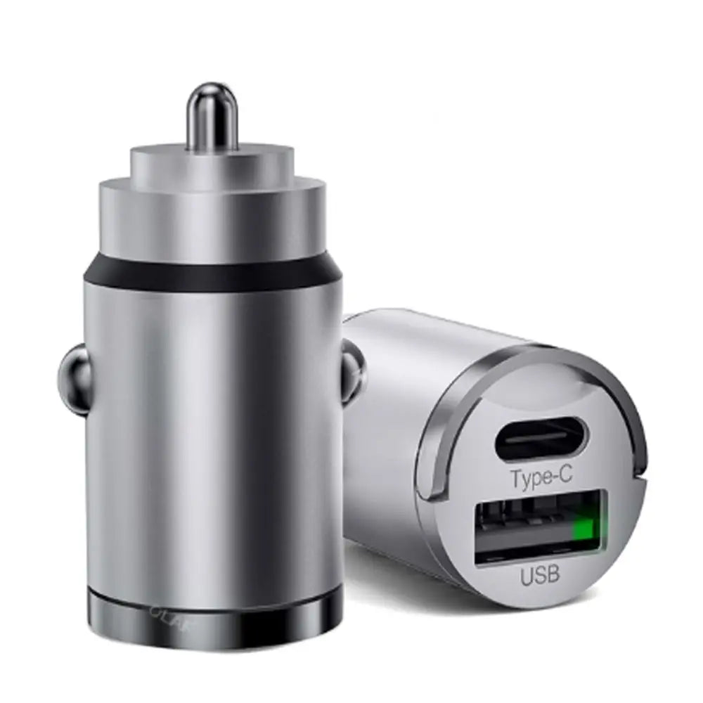 100W USB Car Charger QC3 0 No Harm Phone C Adapter Multi-protection Zpaxo 2 type--usb -15w-