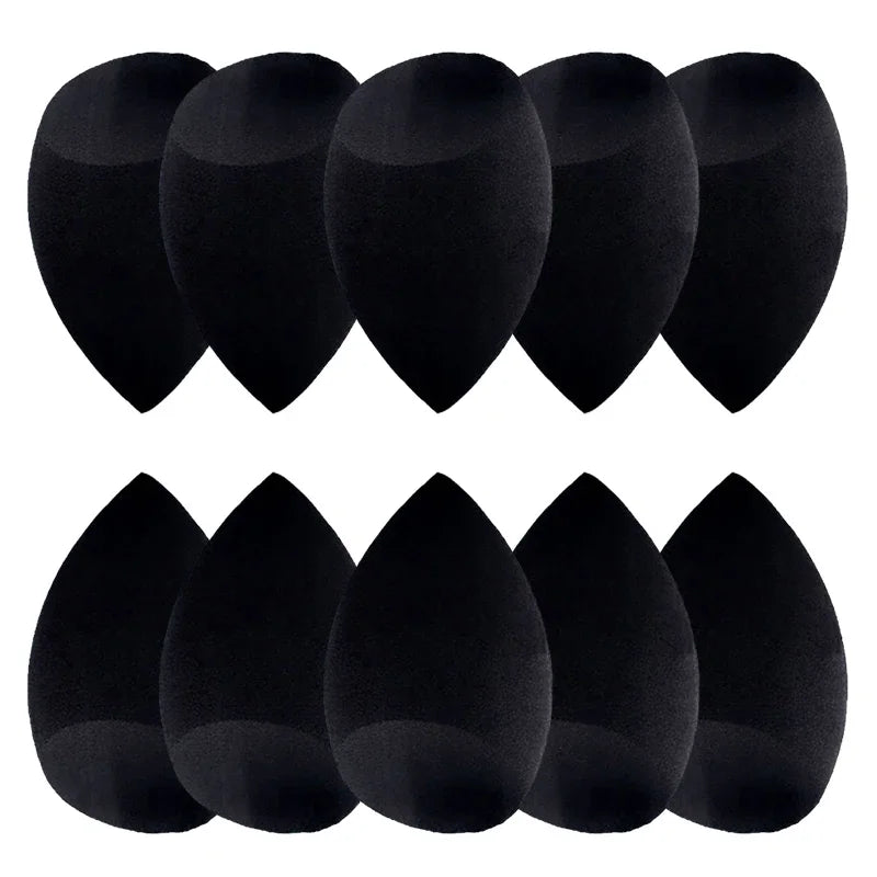 Makeup Applicator Soft Sponge Powder Blender Black Sponges Smooth