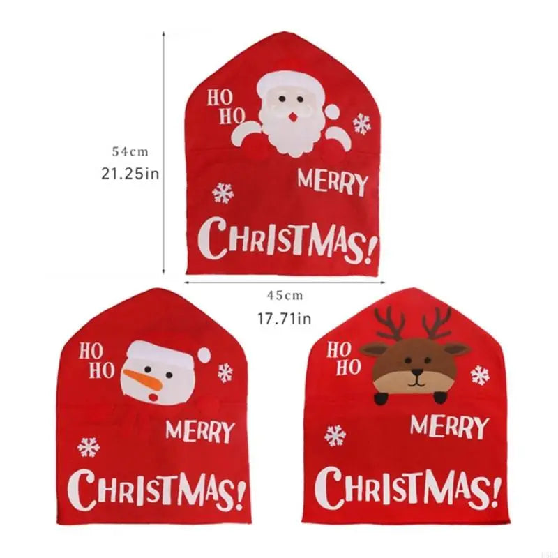 Christmas Chair Cover Airy Seasonal Home Adornment Zpaxo