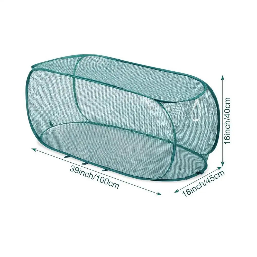2-Pack Pop-Up Garden Mesh Plant Covers – Seedling Protector Garden Plant Cover Zpaxo 2Pcs