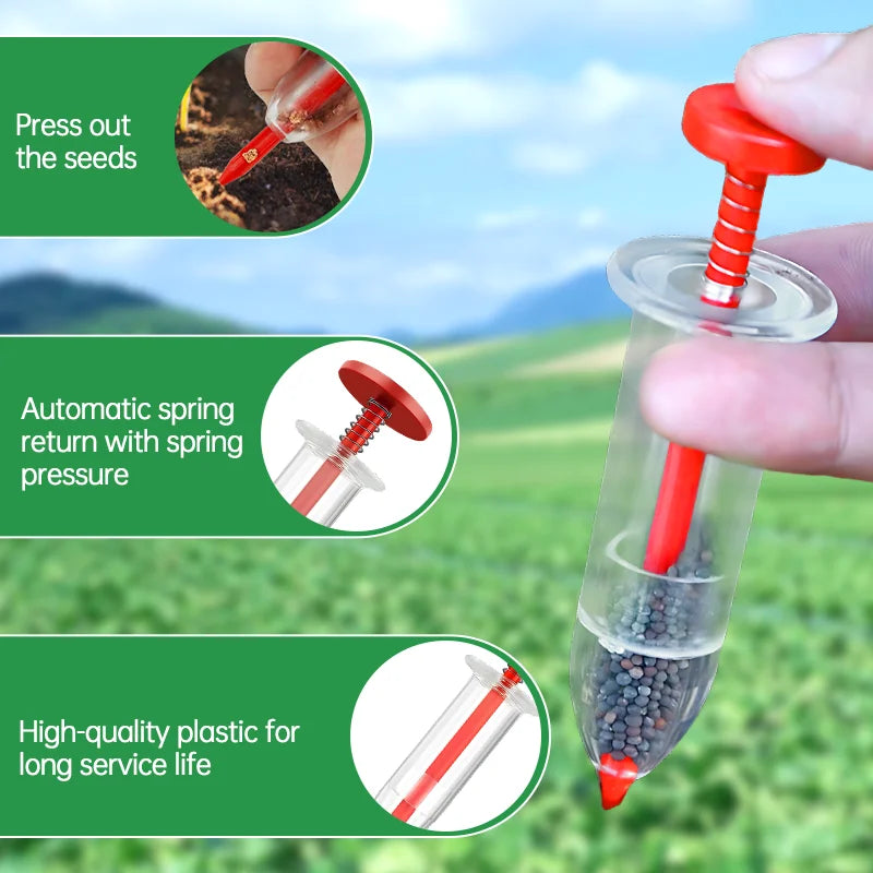 2-in-1 Mini Manual Precision Seeding Tool Essential Garden Planting