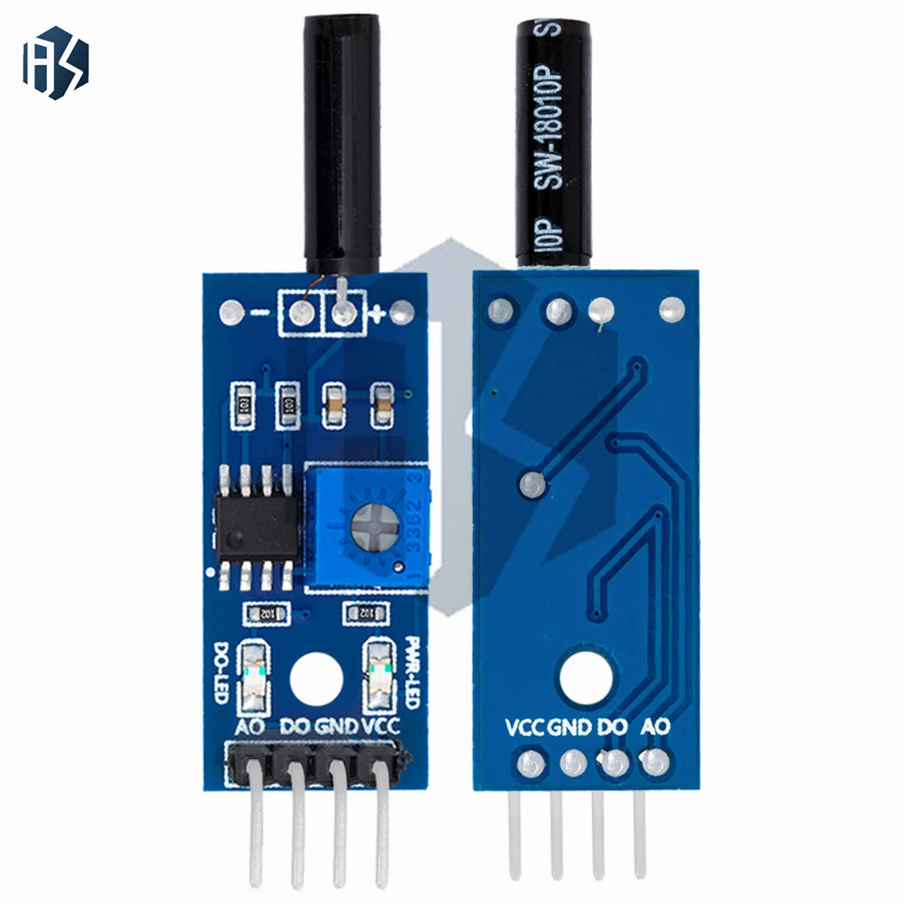 Normally Open Shock Sensor Module Vibration Detection Arduino Zpaxo