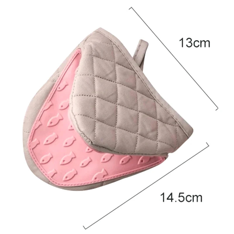 Silicone Oven Glove Mitt – Heat-Resistant Kitchen Potholder