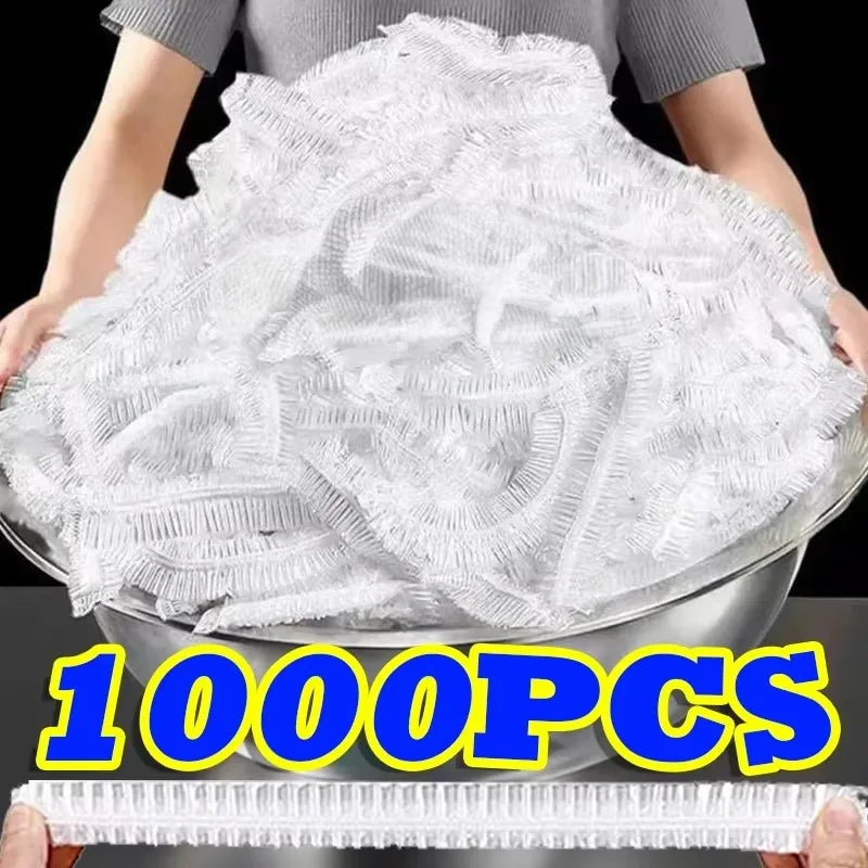 Extra Thick Disposable Plastic Wrap – Stretchable Food Cover Film