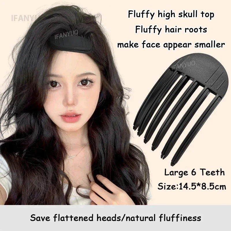 Fluffy Hairpin Curling Bangs Clips Hair Roots Volumizing Fixed Shape