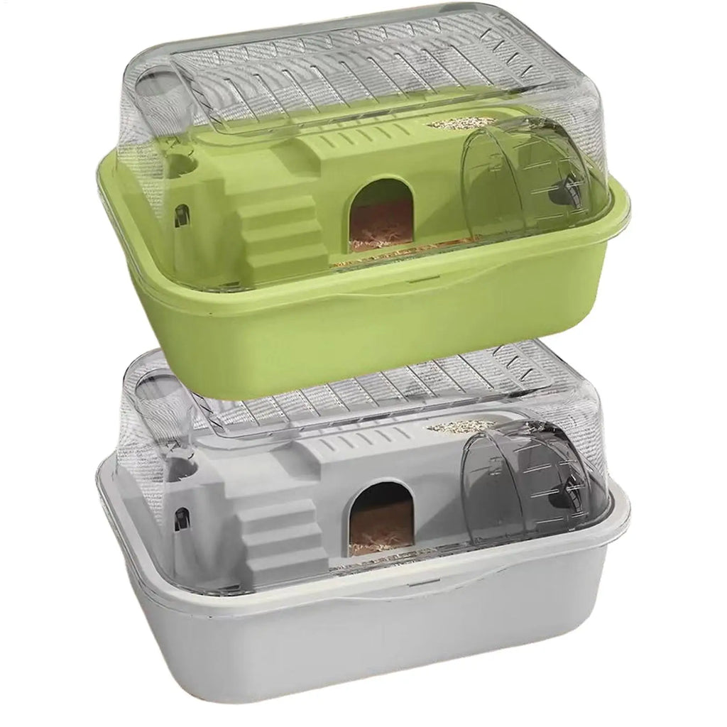 Double Layer Large Hamster Cage Exercise Wheel Luxury Pet House Nest