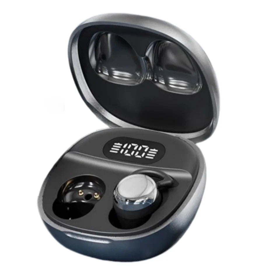 Cute Mini Wireless Earphones Ear Bluetooth Invisible Sleep Zpaxo black China Mainland