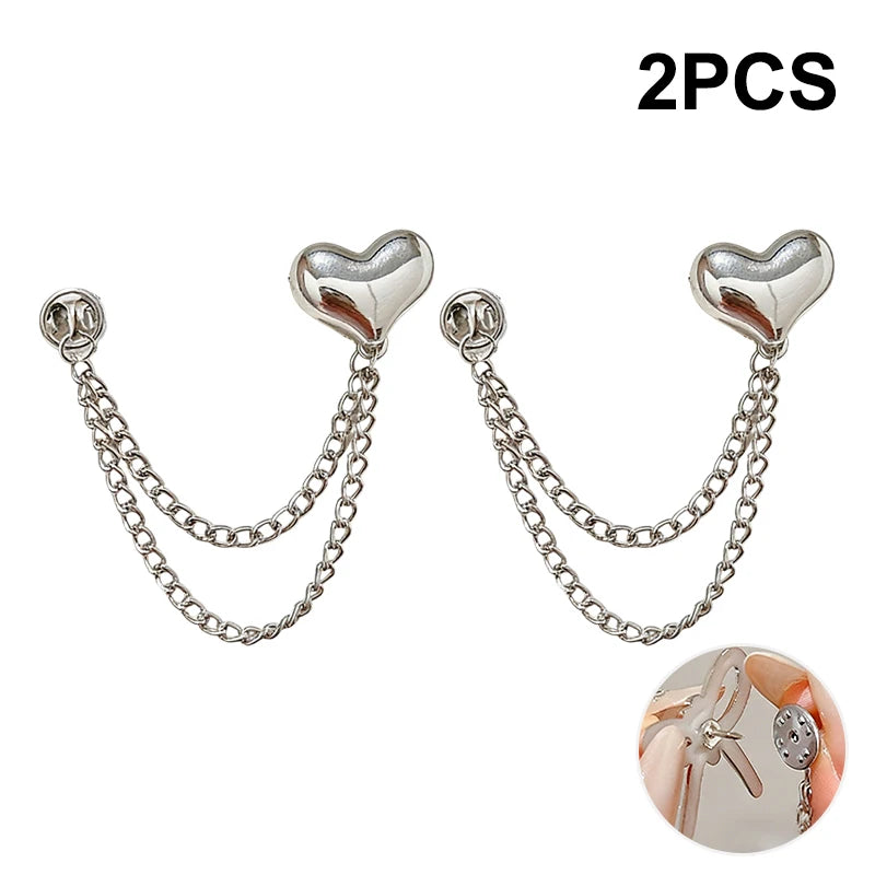 Women's Adjustable Clothes Clips Butterfly Decorations Instant Sleeve Zpaxo A3