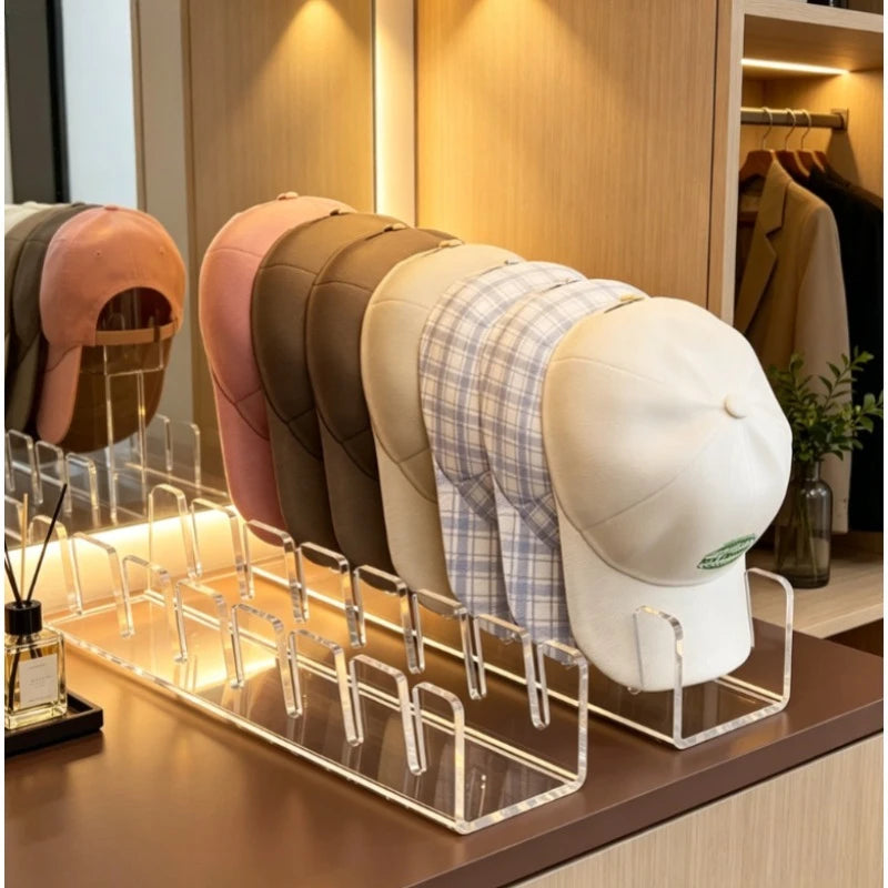 Home Hat Storage Rack Organizer Baseball Caps Fedoras Space-saving