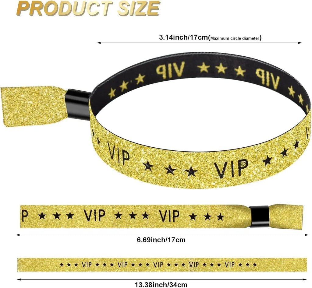VIP Cloth Event Wristband Fabric Wristbands Solid Party Wedding