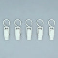 CM5 Plastic Hanging Clips 360 Degree Swivel Hooks Non Slip Grip