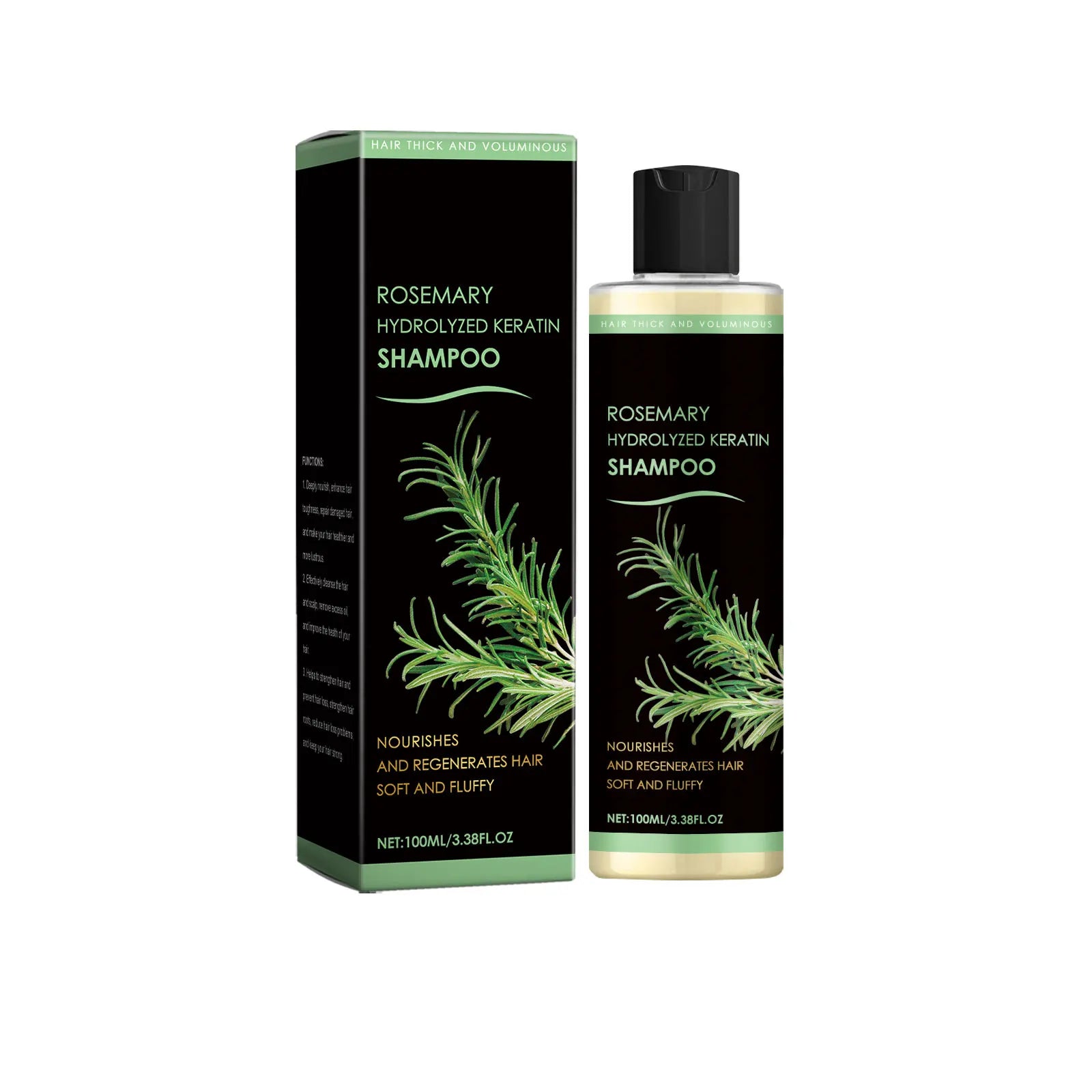 Rosemary Dense Hair Shampoo – Nourishing, Oil-Control & Anti Hair Loss Hair Care Shampoo Zpaxo 100ml