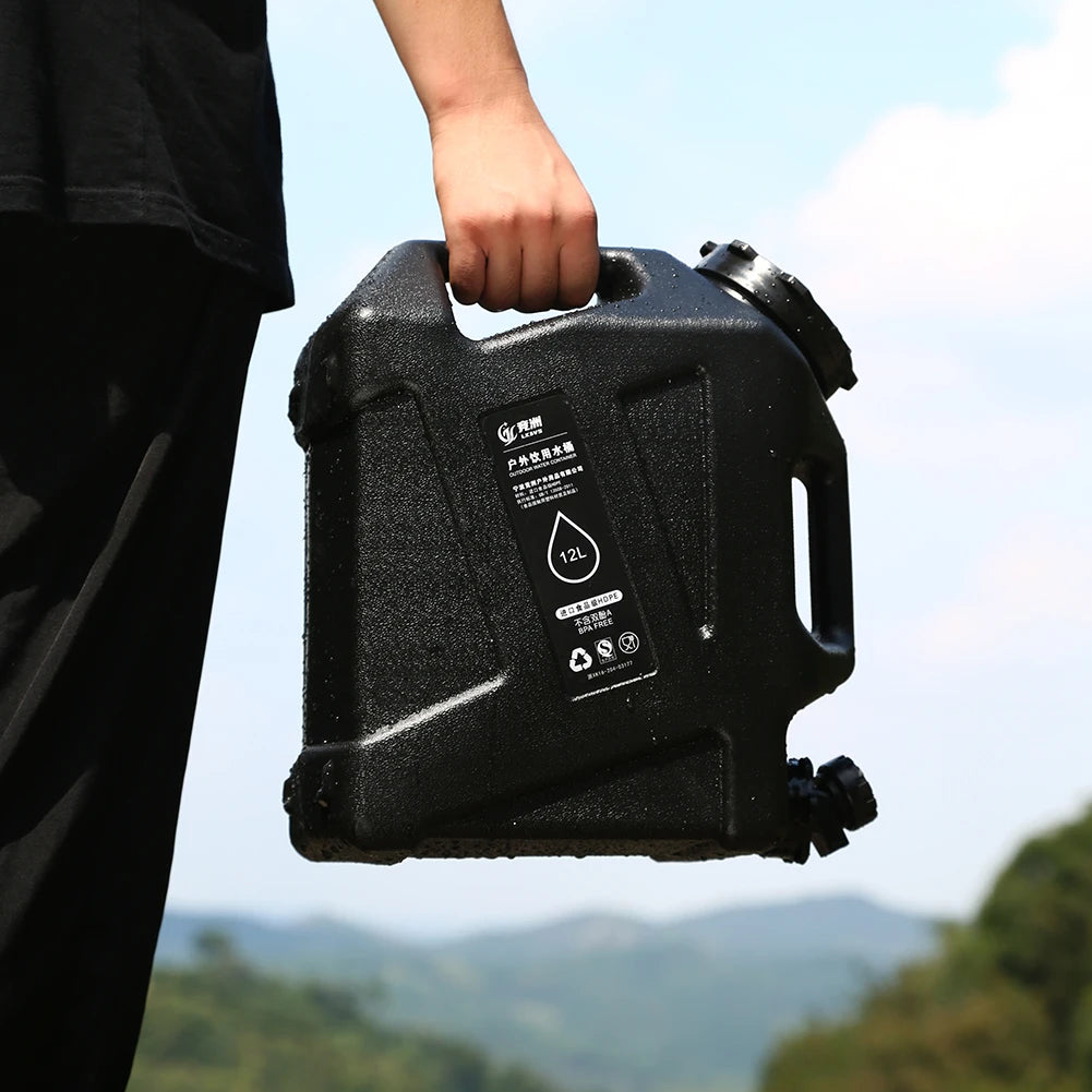 11 Outdoor Water Bucket Large-capacity Portable Camping Bag Container