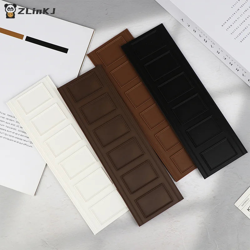 ▶1Pcs Resin Mini Wall Panel Model Is Great For 1:12 Miniature Dollhouse Decoration 25 * 8 * 0.3cm Zpaxo