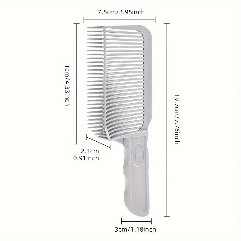 Professional Barber Fading Comb – Heat Resistant Flat Top Blend