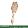 BOOMSLIFE Custom White Boar Bristle Bamboo Hair Brush Mix Nylon Women Massage Scalp Wood Comb for Hair Beauty Barber Accessories Zpaxo Small Boar mix Nylon China Mainland