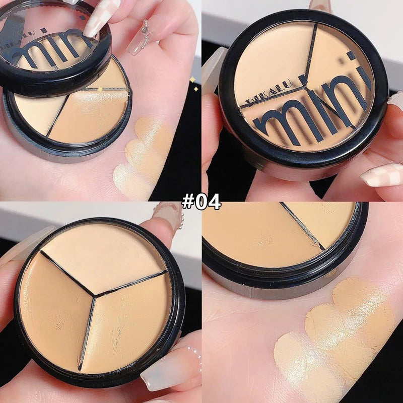 Professionally Concealer Palette Covers Dark Circles Oil Control Moisturizing Waterproof Concealer Foundation Cream Face Makeup Zpaxo 04
