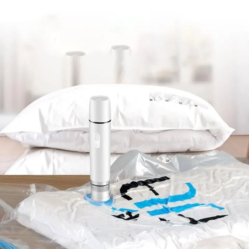 Mini Handheld Vacuum Sealer Machine Kitchen Vacuum Packer Machine Small Sealing Machine Portable USB Electric Food Vacuum Sealer Zpaxo