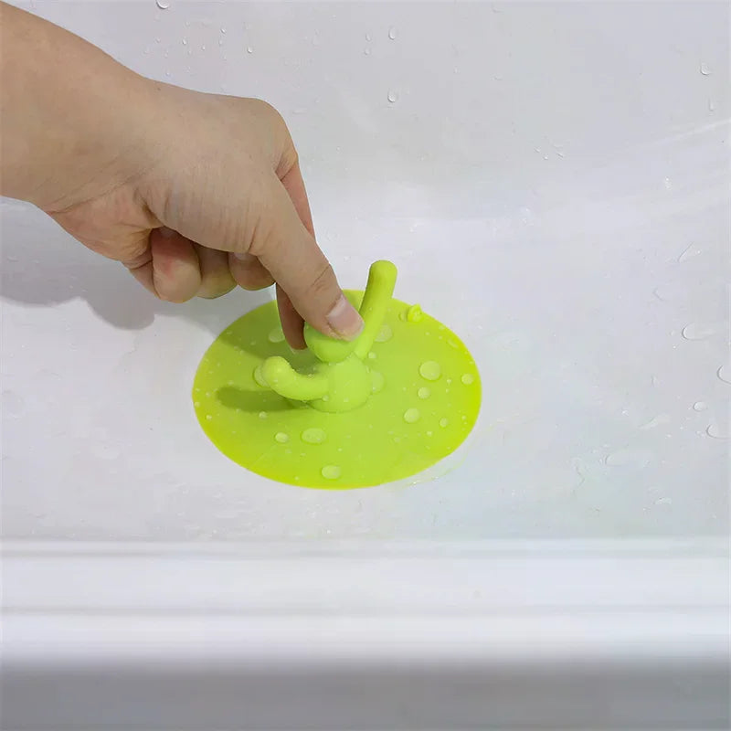 Cute Water Sink Silicone Waterproof Plug Multifuctional Kitchen Zpaxo