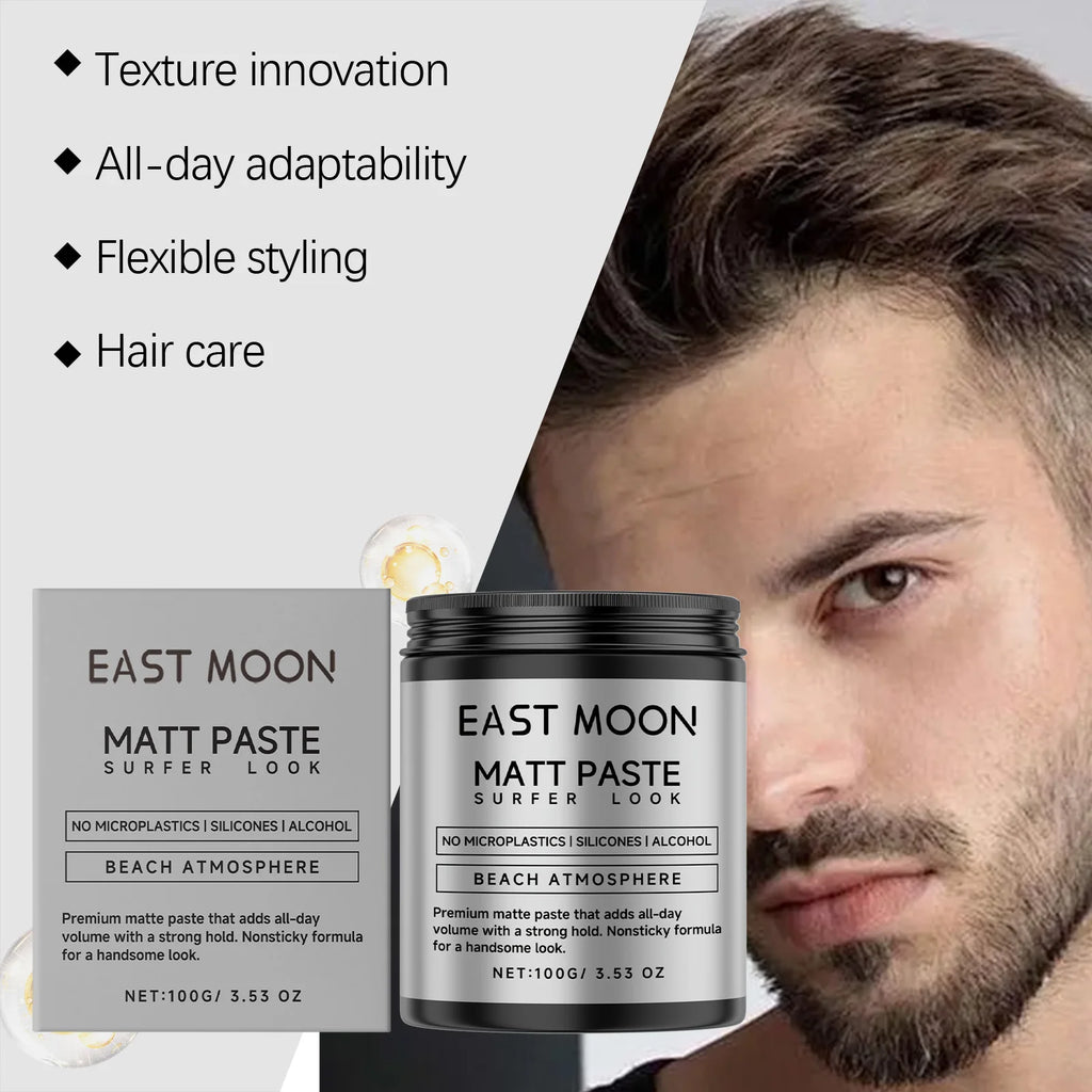Matte Hair Styling Creams Reducing Dryness Non-greasy Prevents Frizz Increasing Volume Hair Fluffy and Voluminous Shaping Paste Zpaxo