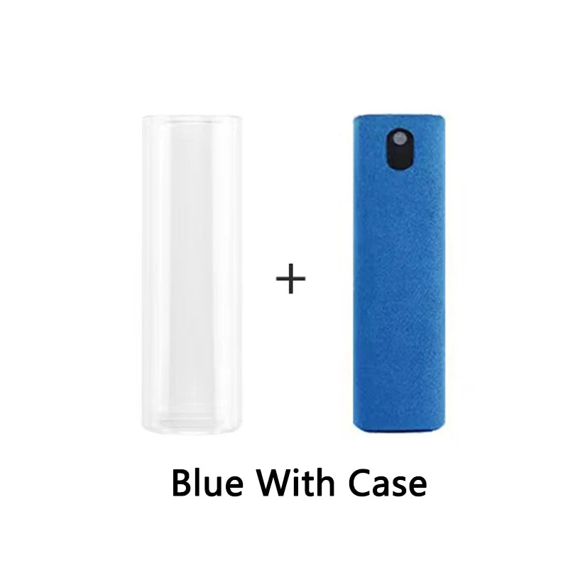 1 Phone Screen Cleaner Spray Portable Tablet Mobile Touch Microfiber Zpaxo Blue-Case-Liquid