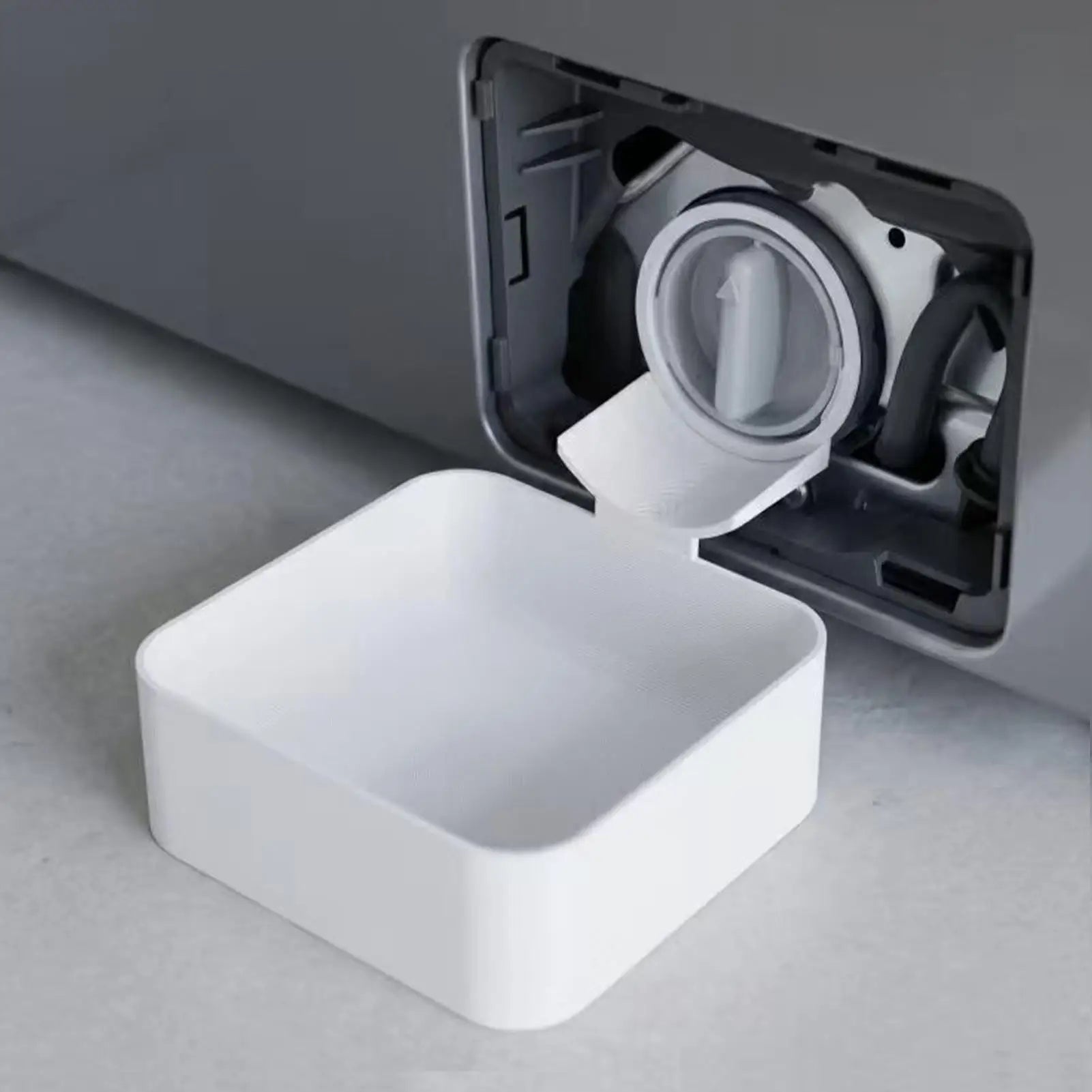 3D Printed Washer Drain Pan Anti Spill Leak Proof Universal Funnel