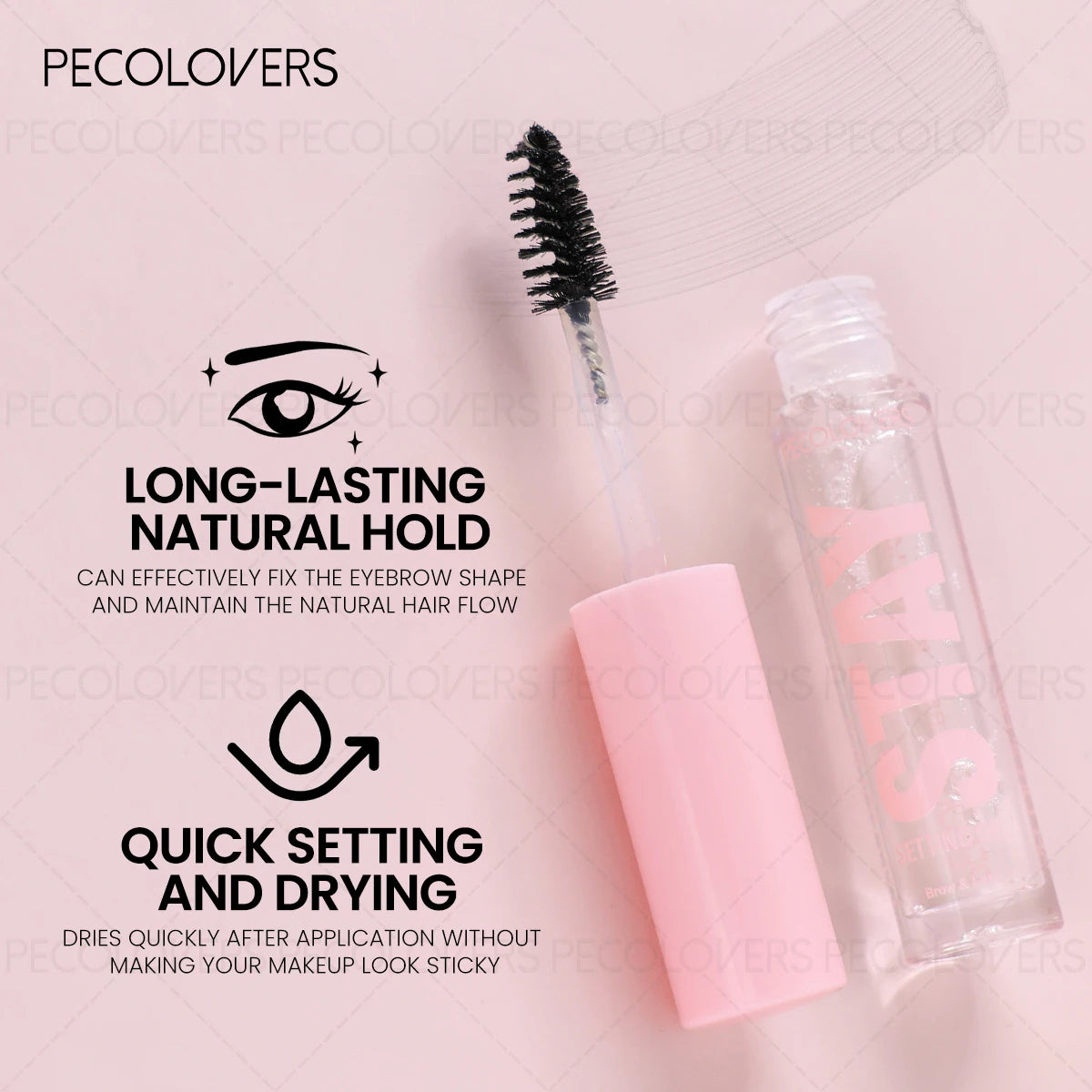 1PC Brow Styling Lift Balm - 3D Fast-Acting, Long-Lasting Transparent Formula, Smudge-Proof Natural Grip for Brow Styling Zpaxo