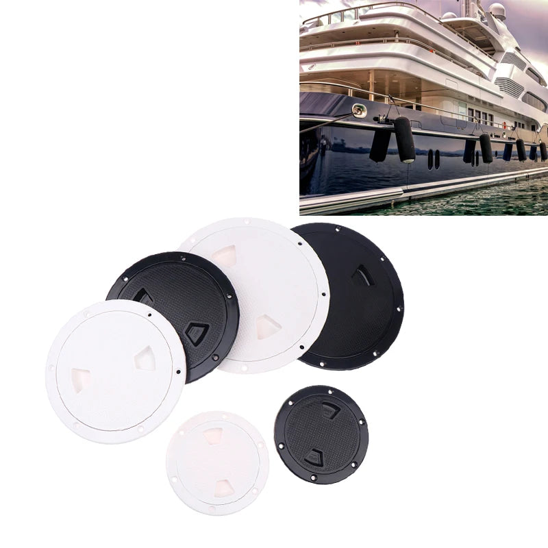 ABS Round Inspection Hatch Cover 4" 6" 8" – Kayak & Yacht