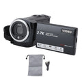 2 7K Camcorder 16x Digital Zoom Professional Face Recognition Video