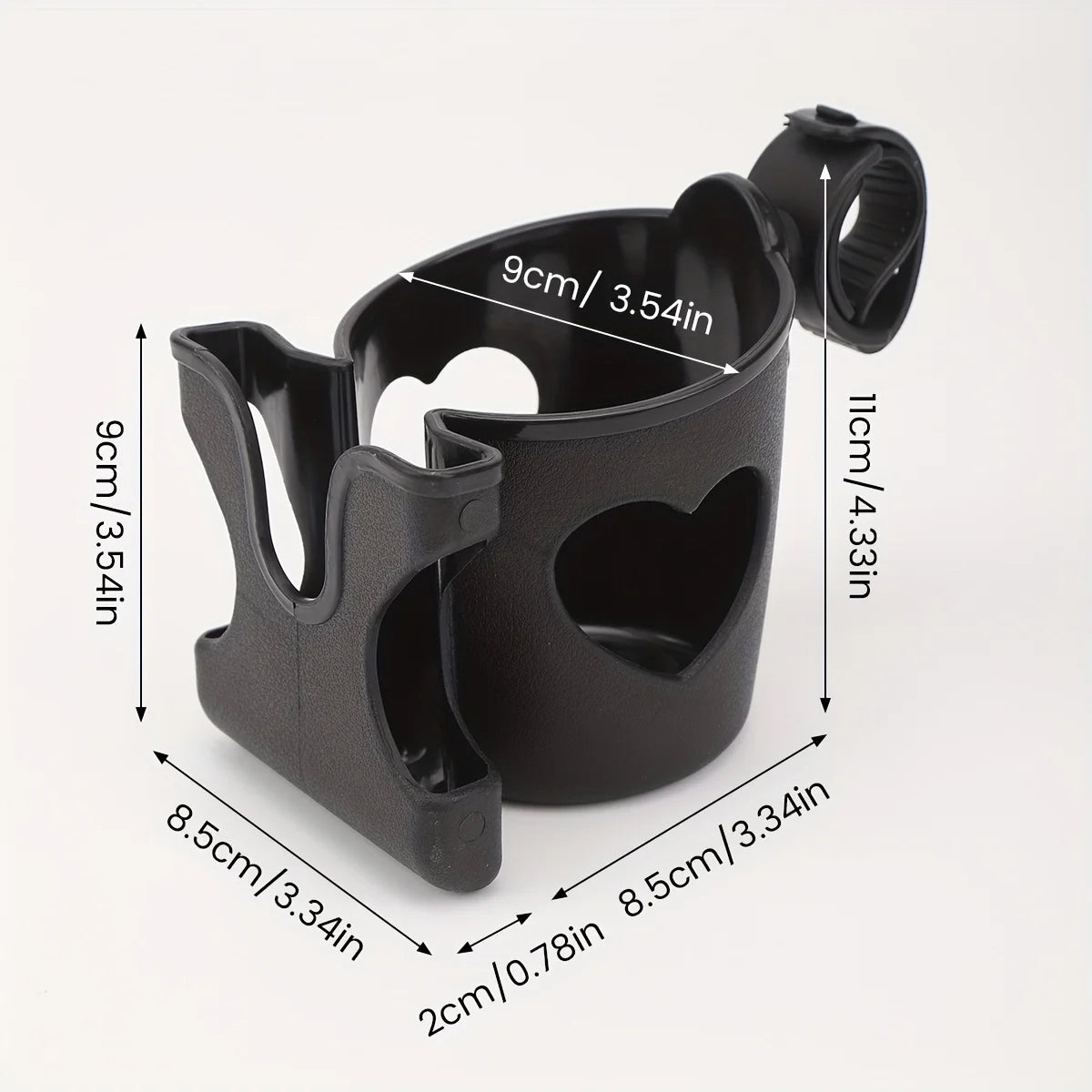 2-in-1 Stroller Cup & Phone Holder – Universal Baby Accessory Stroller Accessory Zpaxo