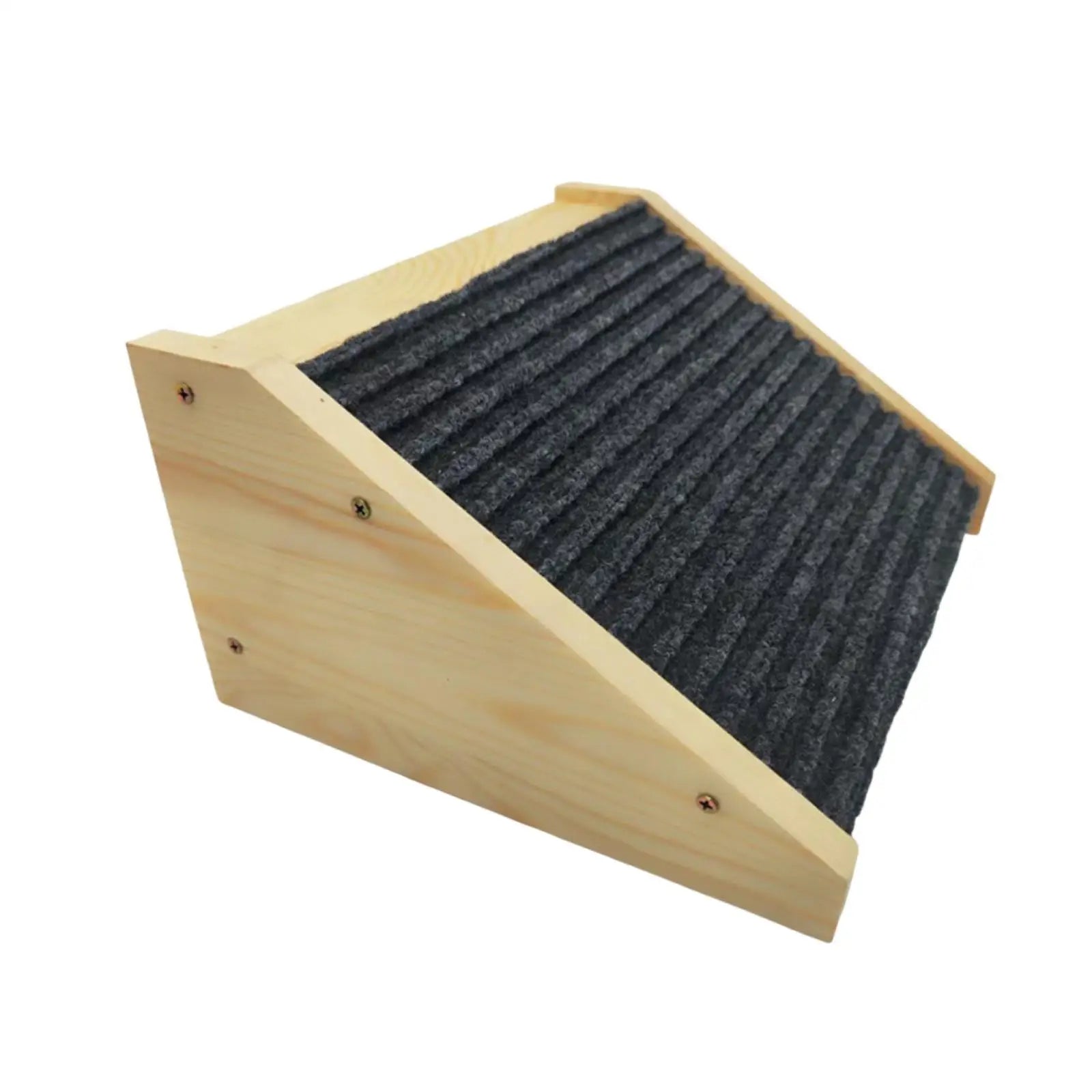 Wooden Dog & Cat Ramp – Anti-Slip Portable Pet Stair Ladder Pet Stair Ramp Zpaxo