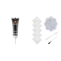 20ML Car Auto Leather Filler Repair Cream for Car Seats Sofa Scratch Restoration Cracks Repair Tool Cleaner Repair Liquid Zpaxo Black with Palette
