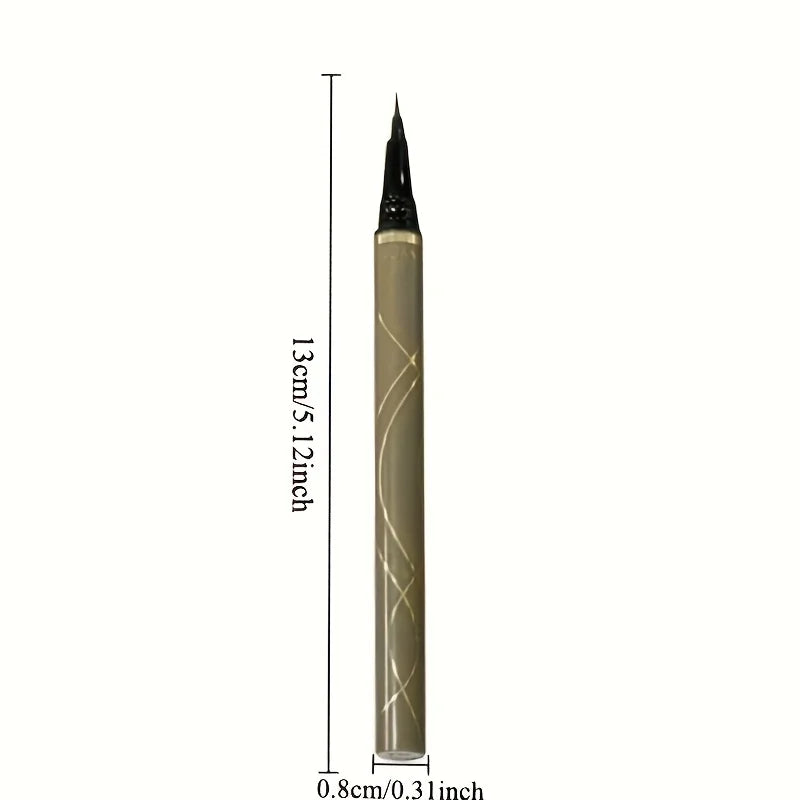 Ultra-fine ultra-fine eyebrow pencil waterproof professional sweat-proof liquid eyeliner Eyebrow dual-purpose durable makeup art Zpaxo