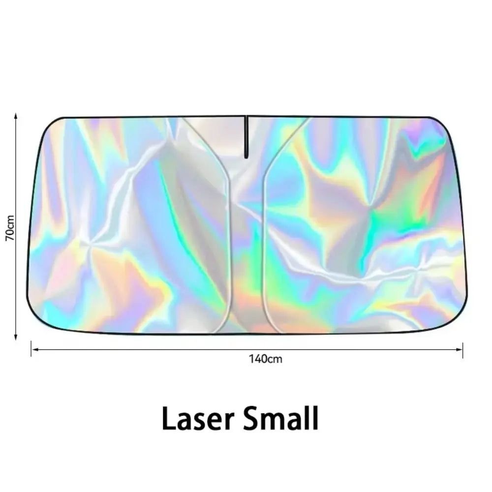 Anti-UV Car Windshield Sunshade Reflective Foldable Auto Front Window Zpaxo Laser S