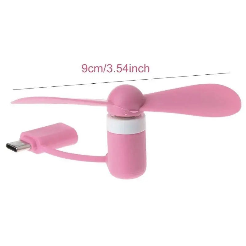 652F USB Cooling Fan TypeC USB C Gadgets Low Power for Mobile Phones Cooling Fan Zpaxo