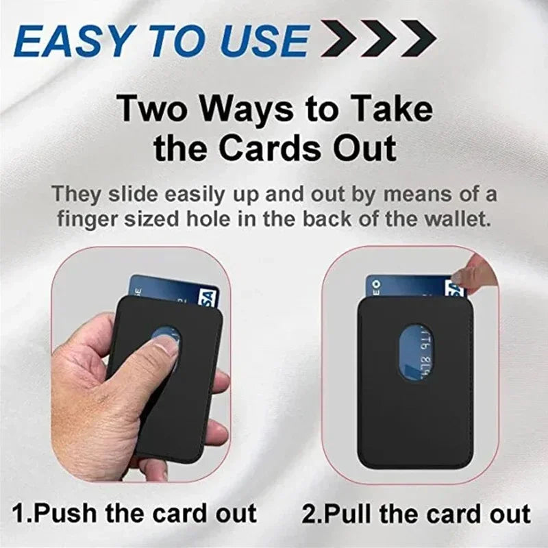 Mobile Phone Magnet Leather Wallet Case Iphone 15 Max Magsafe 14 13