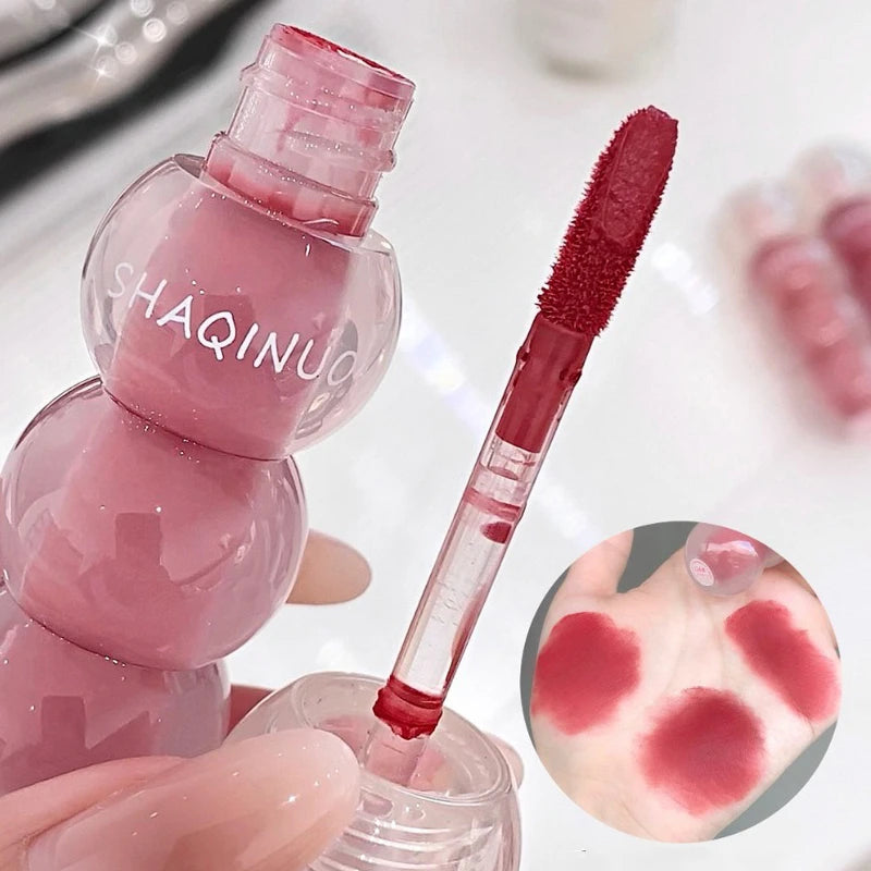 Cute Velvet Matte Lip Gloss Long Lasting Liquid Lipstick Lip Makeup Beauty Nonstick Cup Waterproof Lip Gloss Korean Makeup New Zpaxo