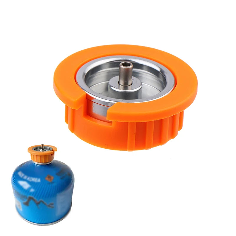 Outdoor Camping Gas Tank Adapter Cassette Interface Threaded Zpaxo