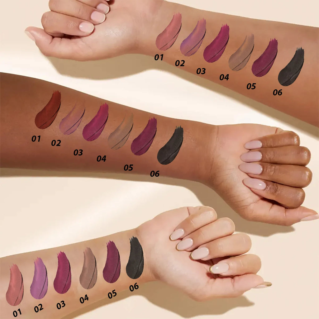 Matte Velvet Lip Gloss Waterproof 24 Hours Silky Texture Non Stick